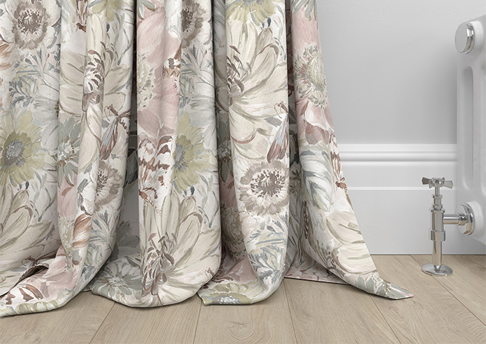 Spring Garden, Dusky Rose - Made to Measure Curtains - Image 6